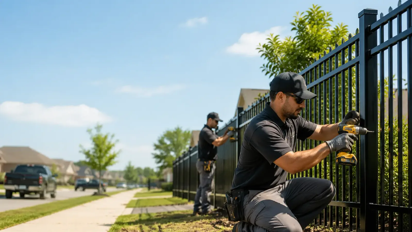 Metal Fence Installation in Manchaca, TX